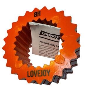 🔥NEW LOVEJOY FLEXIBLE SLEEVE COUPLING INSERT 8H SLEEVE